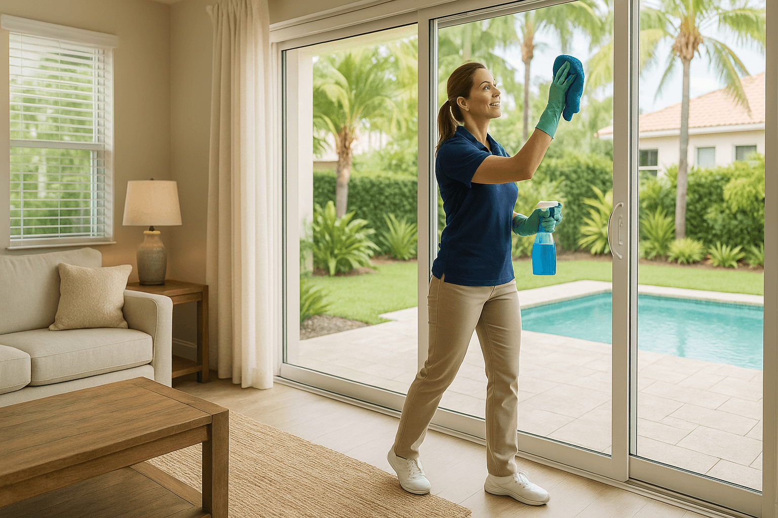 M & E Cleaning Services hero image